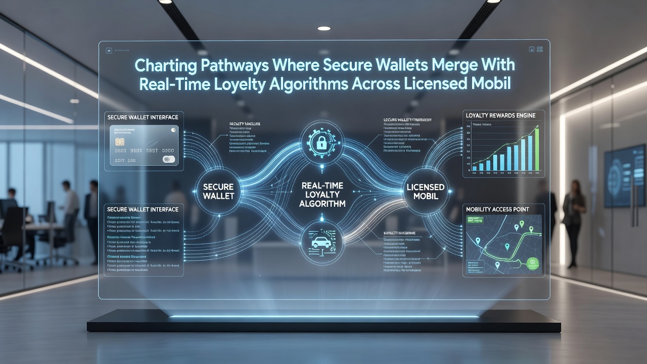 Visualisierung von Echtzeit-Datenflüssen zwischen Wallets und Loyalitätsalgorithmen auf mobilen Plattformen