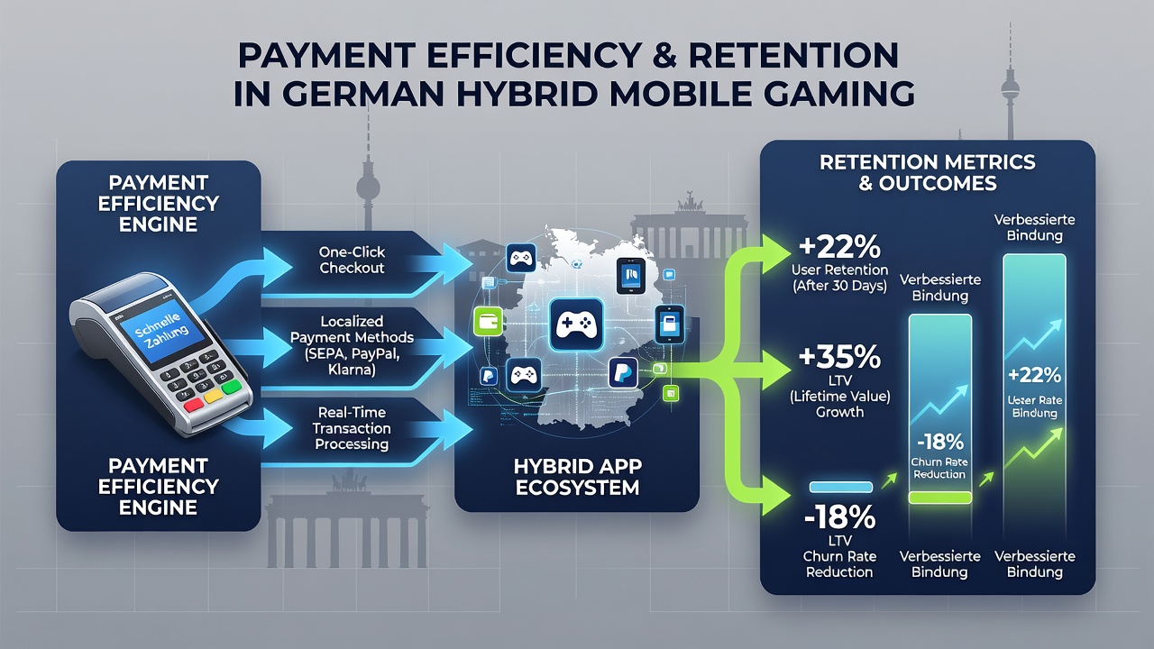 Analyse von Bindungsmetriken in einer hybriden Gaming-App auf Tablet