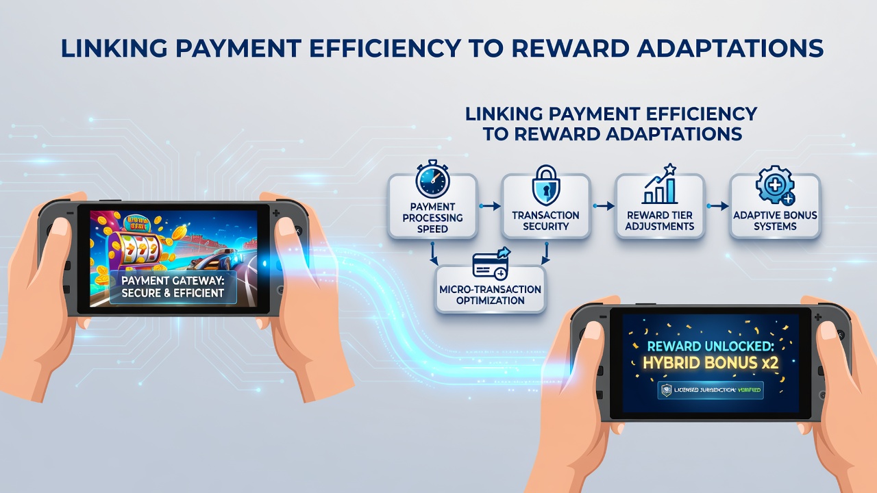 Mobile payment interfaces integrated with hybrid casino game rewards on handheld devices in licensed markets