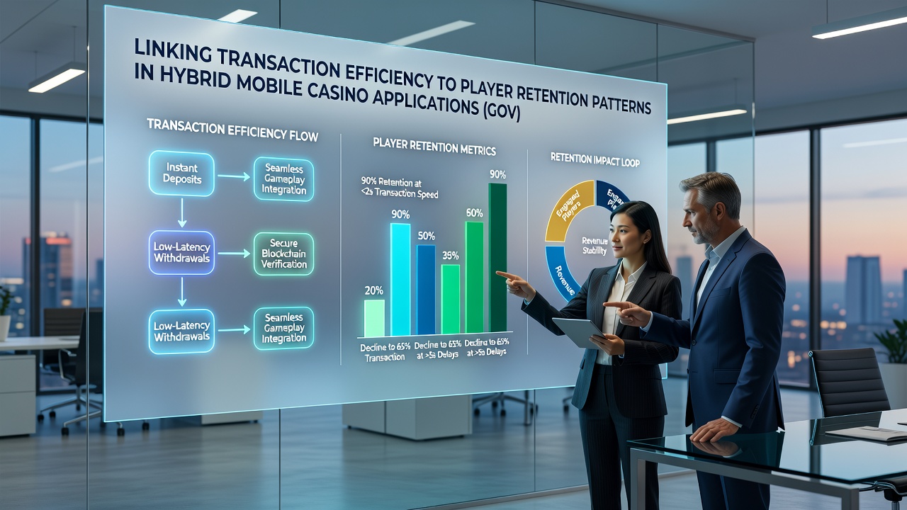 Datenvisualisierung zu Spielerretention und Transaktionseffizienz in deutschen Casino-Apps