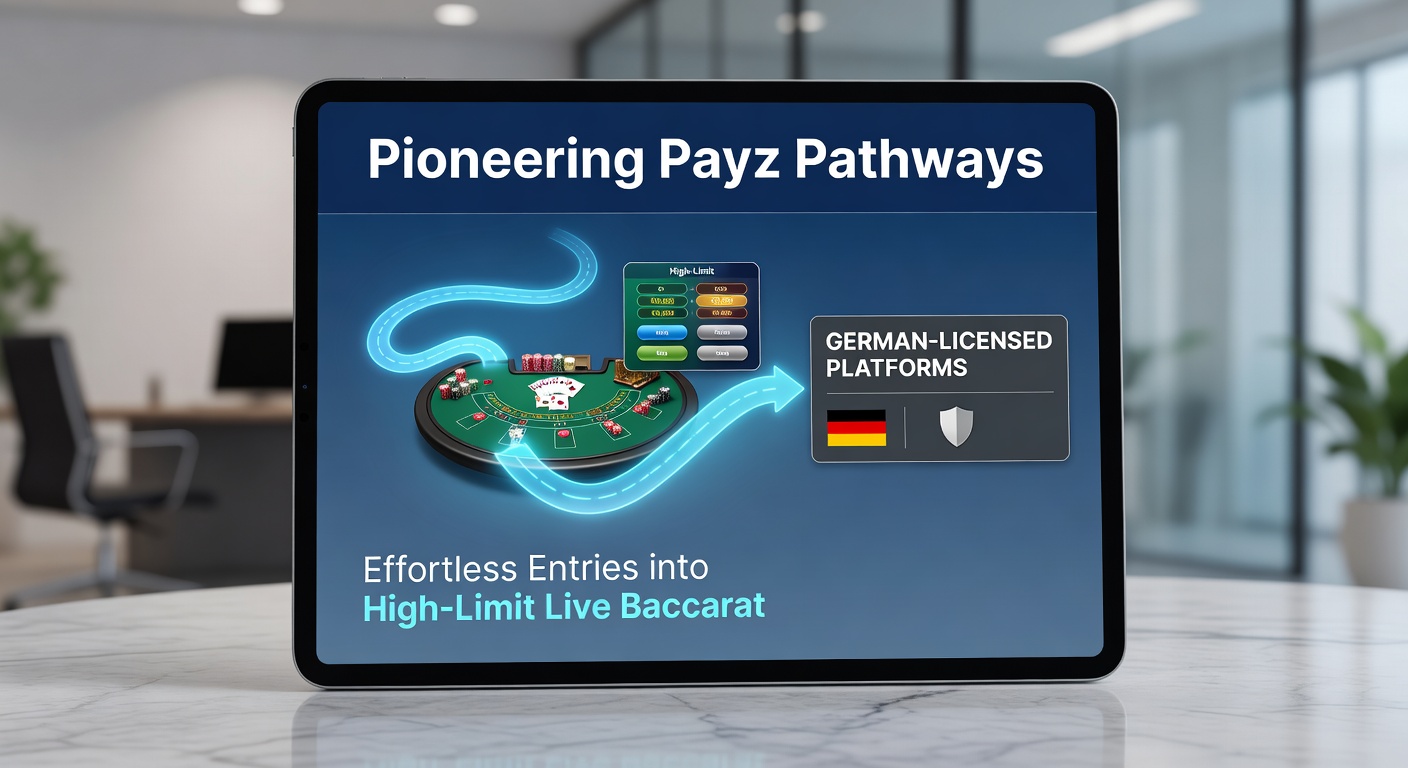 Live Baccarat Tische mit High-Limit Einsätzen auf einer modernen Plattform, beleuchtet von eleganten Lichtern und professionellen Dealern