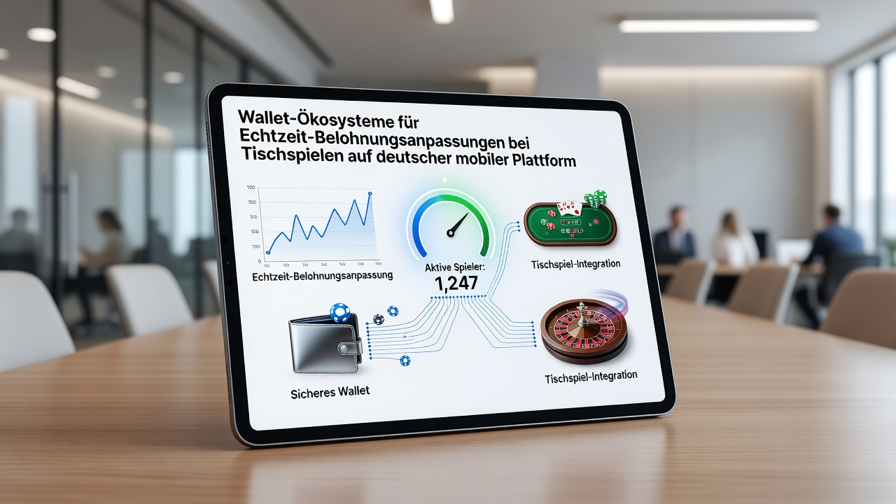 Echtzeit-Anpassungen von Belohnungen in mobilen Tischspielen durch Wallet-Technologien